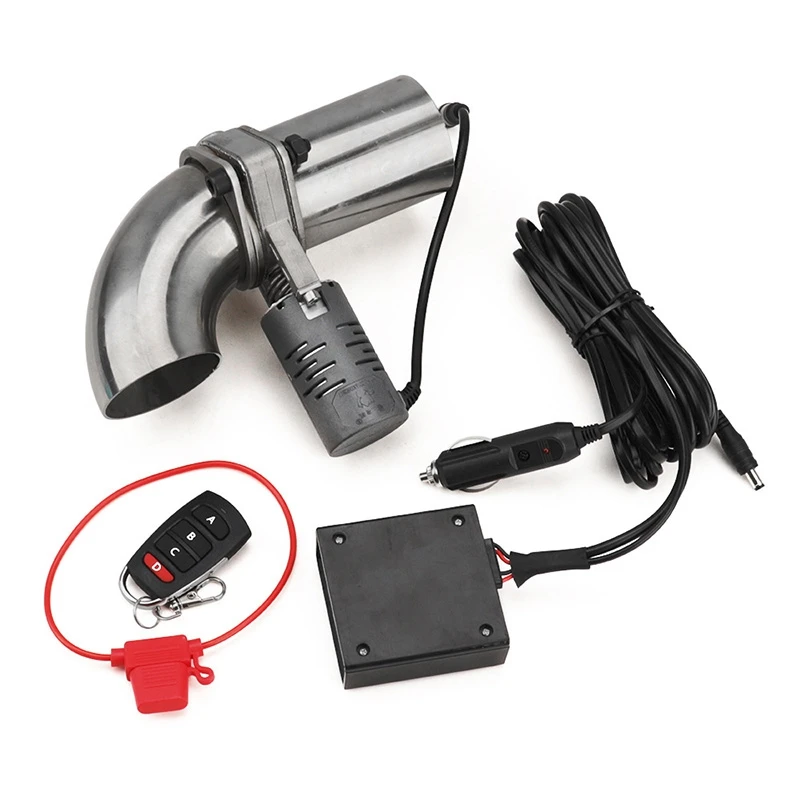 2 Inch Exhaust Valve Muffler Cutout Kit Electric Exhaust Cutout Pipe Valve Set Automobile Wireless Remote Control Valve
2 Inch Exhaust Valve Muffler Cutout Kit Electric Exhaust Cutout Pipe Valve Set Automobile Wireless Remote Control Valve