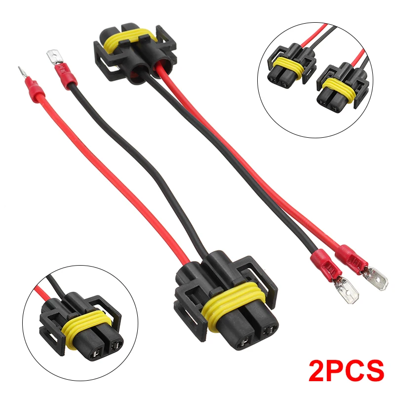 New 2pcs H11 To H11B Car Head Light Conversion Plug Two Harness Automobile Conversion Plug LED Halogen Bulb Plugs
New 2pcs H11 To H11B Car Head Light Conversion Plug Two Harness Automobile Conversion Plug LED Halogen Bulb Plugs