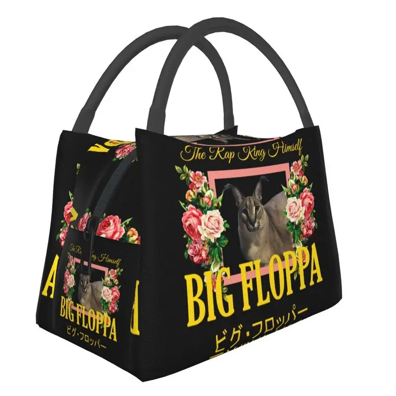 Big Floppa Floral Aesthetic Resuable Lunch Box for Caracal Cat Thermal Cooler Food Insulated Lunch Bag Travel Pinic Container
Big Floppa Floral Aesthetic Resuable Lunch Box for Caracal Cat Thermal Cooler Food Insulated Lunch Bag Travel Pinic Container