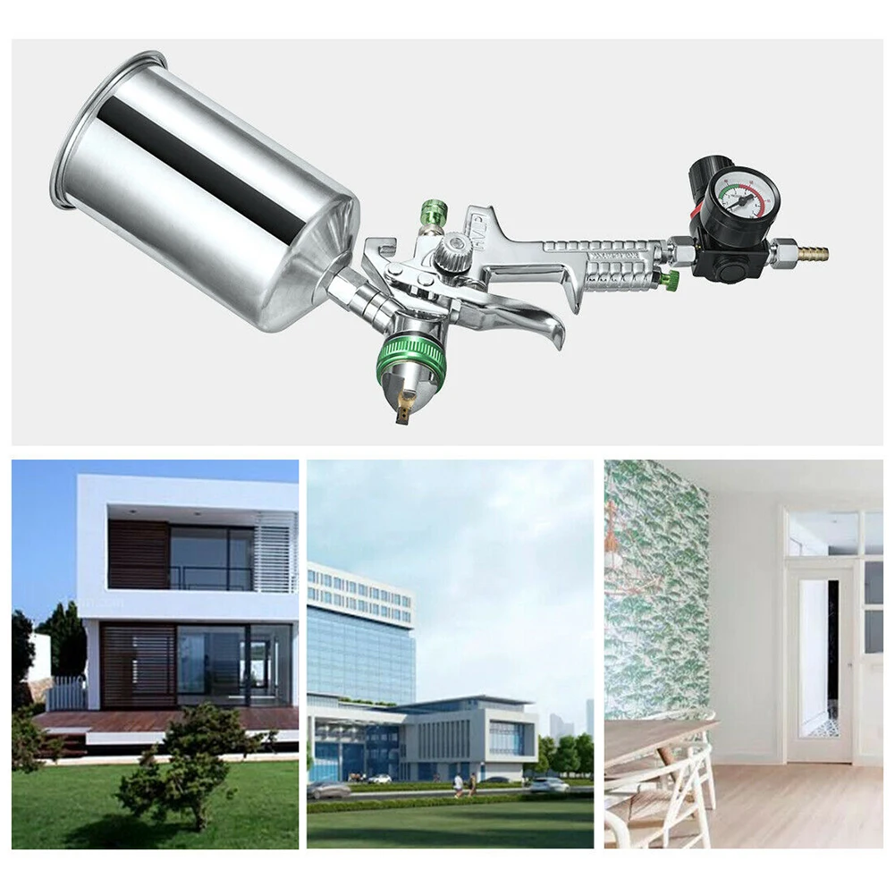 2.5mm Practical For Auto Paint Primer Heavy Bodied High Build Full Adjustment With Air Regulator Furniture Factory HVLP Sprayer
2.5mm Practical For Auto Paint Primer Heavy Bodied High Build Full Adjustment With Air Regulator Furniture Factory HVLP Sprayer