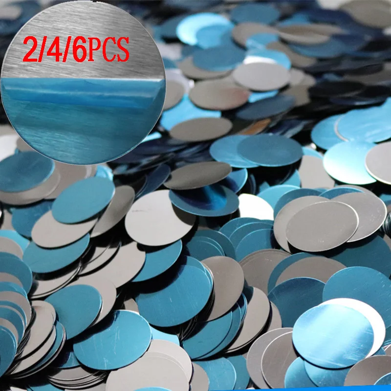 2/4/6 Pcs Metal Plate Iron Sheet Strong Sticker for Magnet Mobile Phone Holder for Tablets GPS Devices Phone Stand Accessories
2/4/6 Pcs Metal Plate Iron Sheet Strong Sticker for Magnet Mobile Phone Holder for Tablets GPS Devices Phone Stand Accessories