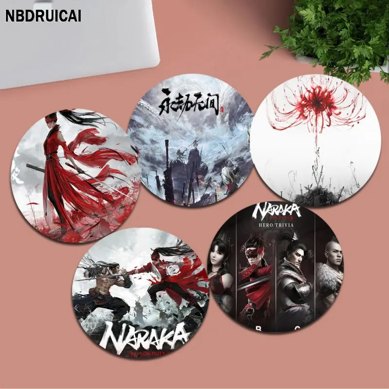 Naraka Small Round Keyboard Mat Table Mat Students Cabinet Gamer Desktop Mousepad Cup Mats Deskpad Home Decor
Naraka Small Round Keyboard Mat Table Mat Students Cabinet Gamer Desktop Mousepad Cup Mats Deskpad Home Decor