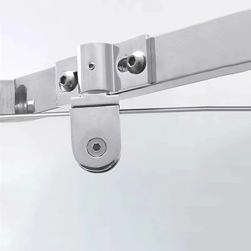 1PC Bathroom Glass Door Clip/clamp/hinge Rotating Door Shaft Thickened Zinc Alloy No Rust Hinges Shower Hardware Accessories 
1PC Bathroom Glass Door Clip/clamp/hinge Rotating Door Shaft Thickened Zinc Alloy No Rust Hinges Shower Hardware Accessories