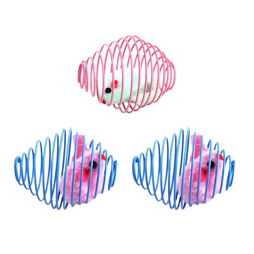 3pcs Spring Cat Toy Fancy Puppy Toy Cat Coil Toy Springy Cat Toy Interactive Plush Spring Coil Cat Toys
3pcs Spring Cat Toy Fancy Puppy Toy Cat Coil Toy Springy Cat Toy Interactive Plush Spring Coil Cat Toys