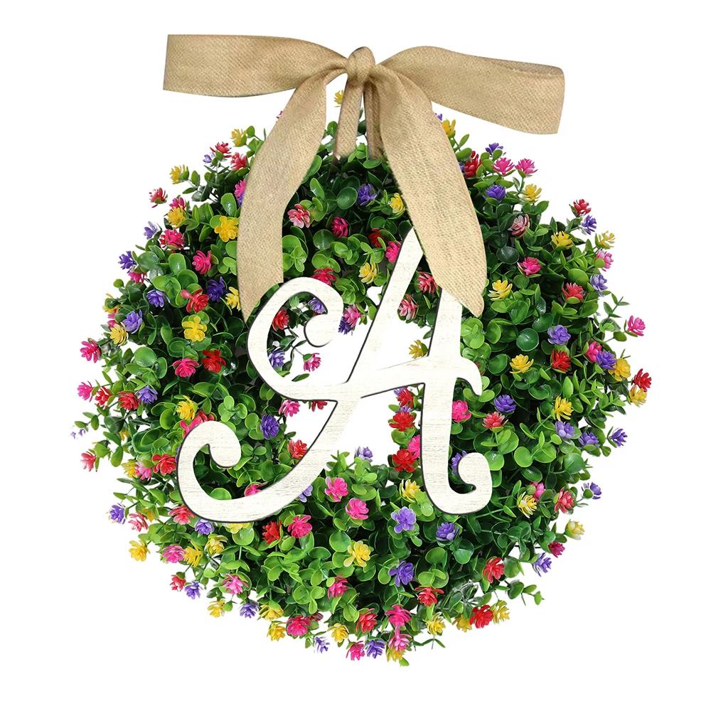 Spring summer bow letter wreath Farmhouse wedding decorative wall wreaths Artificial wreath Spring door and Garden decorative
Spring summer bow letter wreath Farmhouse wedding decorative wall wreaths Artificial wreath Spring door and Garden decorative