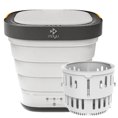 Portable folding washing machine household small mini travel laundry bucket with spin-drying underwear and underwear washout
Portable folding washing machine household small mini travel laundry bucket with spin-drying underwear and underwear washout