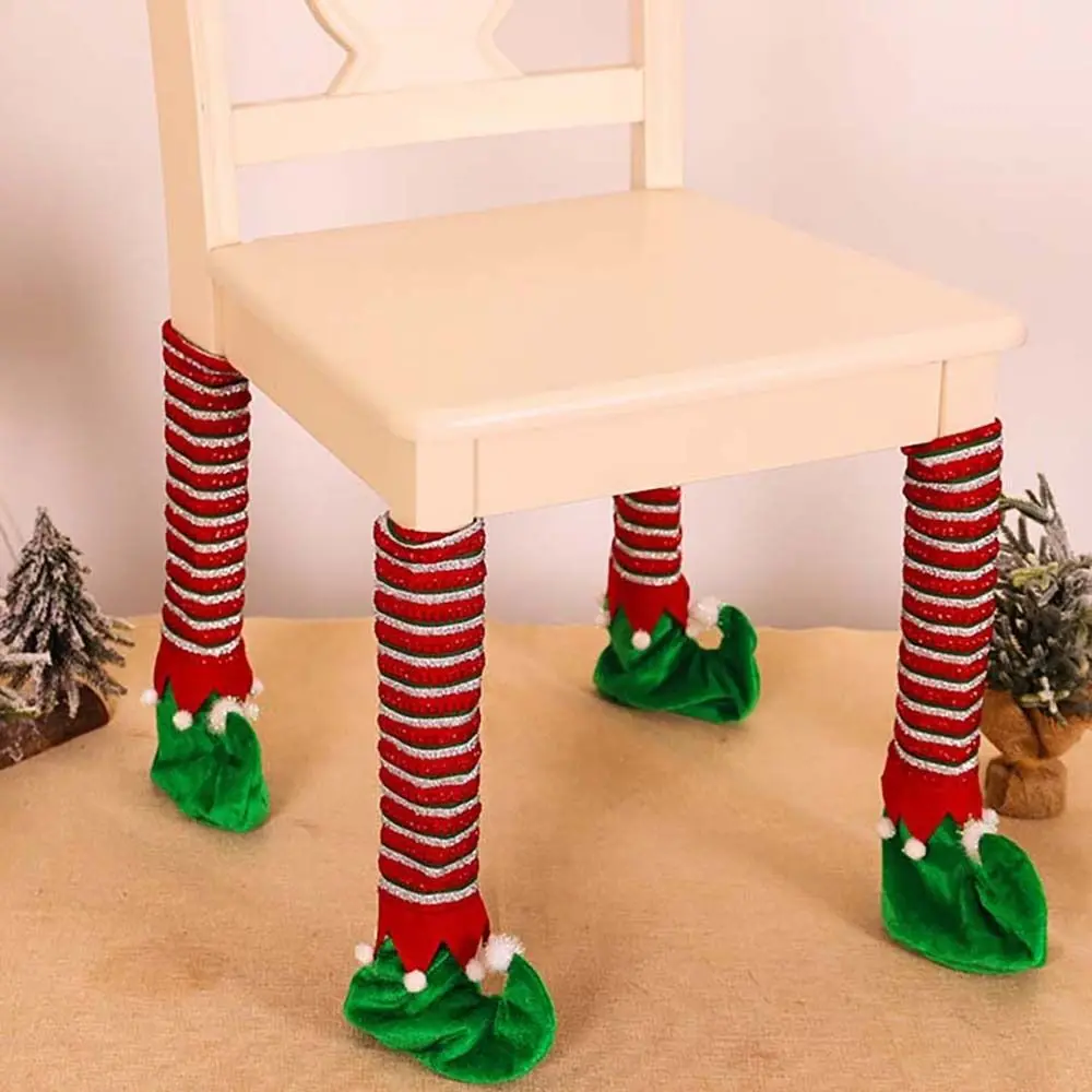 Christmas Home Decor Chair Leg Socks Floor Protector Pads Feet Pads Elf Table Feet Covers Christmas Decorations Furniture Socks
Christmas Home Decor Chair Leg Socks Floor Protector Pads Feet Pads Elf Table Feet Covers Christmas Decorations Furniture Socks