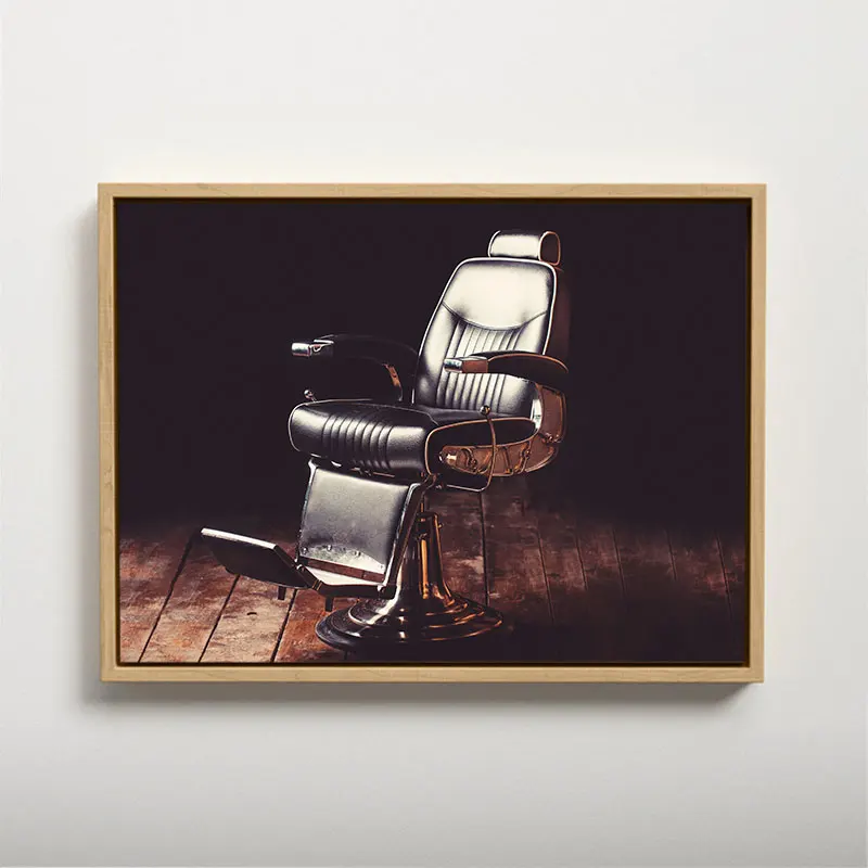 DUATNS Old Fashioned Barber Chair Canvas Painting Wall Decorative Paintings Home Decoration Accessories With Frame Paintings
DUATNS Old Fashioned Barber Chair Canvas Painting Wall Decorative Paintings Home Decoration Accessories With Frame Paintings