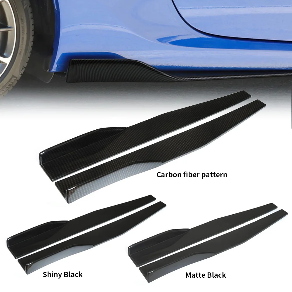 75mm 2Pc/Set Universal Car Side Skirt Rocker Kit Splitter Winglet Wing Diffuser Anti-Scratch Winglet Wing Bumper Car Accessories
75mm 2Pc/Set Universal Car Side Skirt Rocker Kit Splitter Winglet Wing Diffuser Anti-Scratch Winglet Wing Bumper Car Accessories