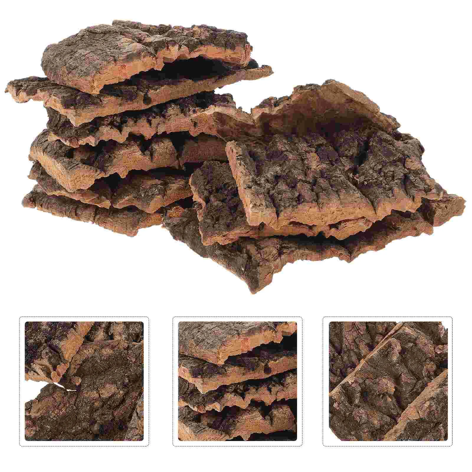 10 Pcs Artificial Bark Turtle Climbing Platforms Tree Reptile Fish Bowl Decorations Terrarium Landscape Dragon Beard
10 Pcs Artificial Bark Turtle Climbing Platforms Tree Reptile Fish Bowl Decorations Terrarium Landscape Dragon Beard