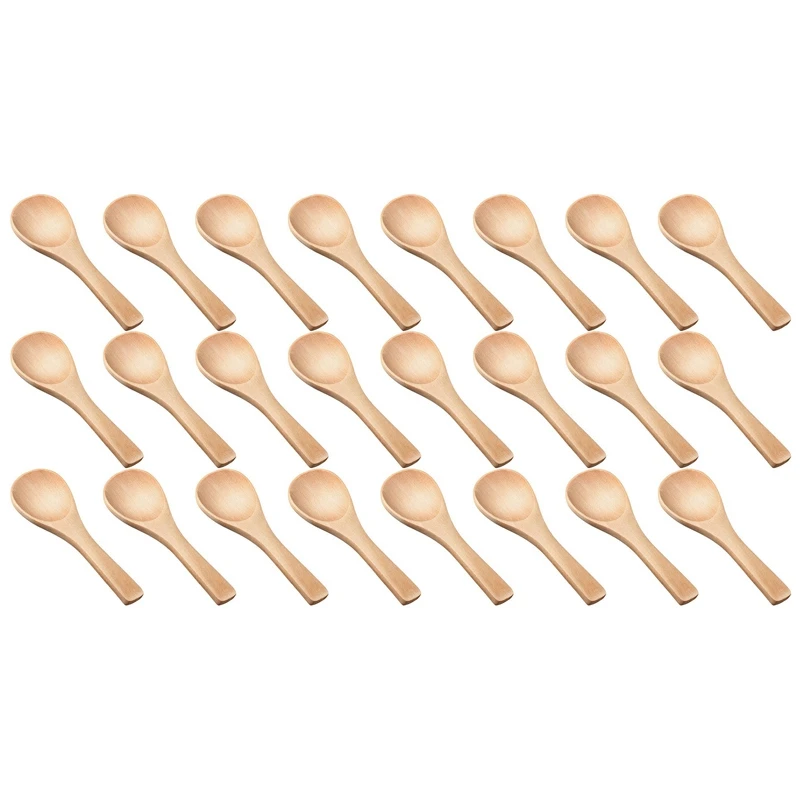 60 Pieces Small Wooden Spoons Mini Nature Wooden Spoons Mini Tasting Spoons Condiments Salt Spoons (Natural Wood Color)
60 Pieces Small Wooden Spoons Mini Nature Wooden Spoons Mini Tasting Spoons Condiments Salt Spoons (Natural Wood Color)