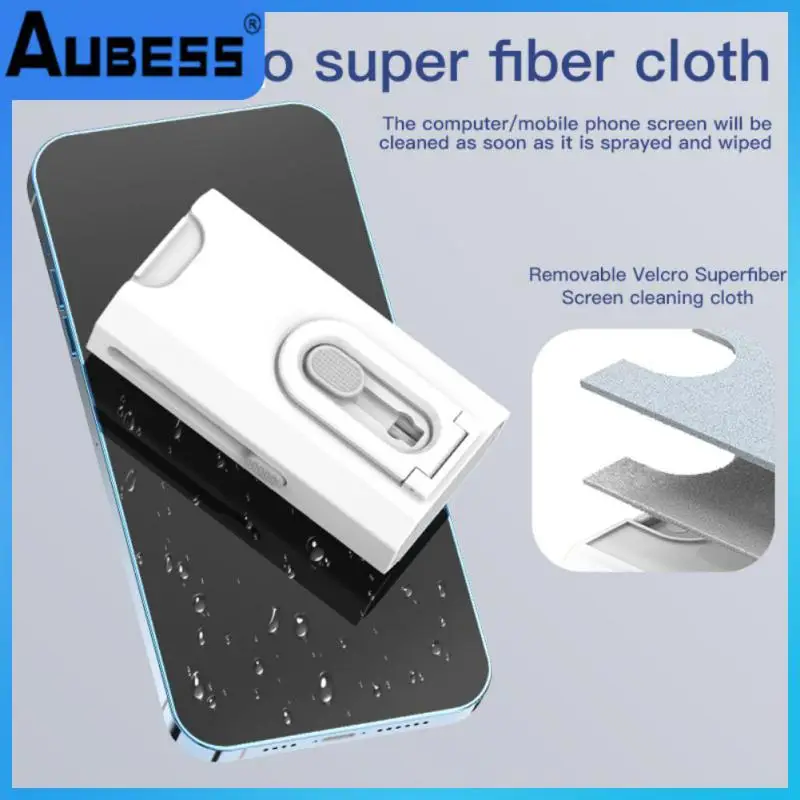 8-in-1 Cleaning Kit Integrated Cleaning Suit Mobile Screen Cleaner Key Puller Earphones Cleaning Pen Cleaning Tools Sponge
8-in-1 Cleaning Kit Integrated Cleaning Suit Mobile Screen Cleaner Key Puller Earphones Cleaning Pen Cleaning Tools Sponge