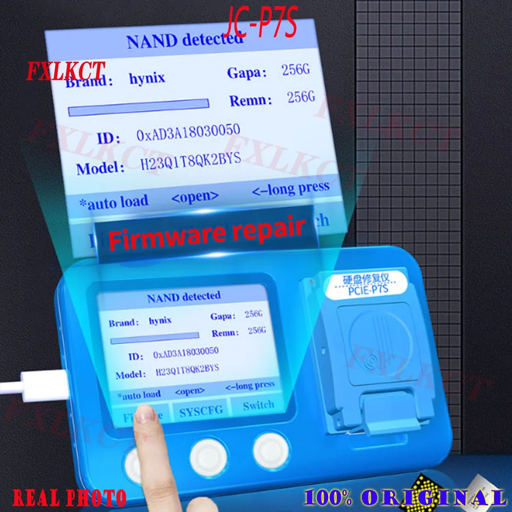 Ремонтный программатор JCID JC P7S NAND BGA70 для iPhone 5SE-7P lPAD 5-7 Syscfg погрешность считывания