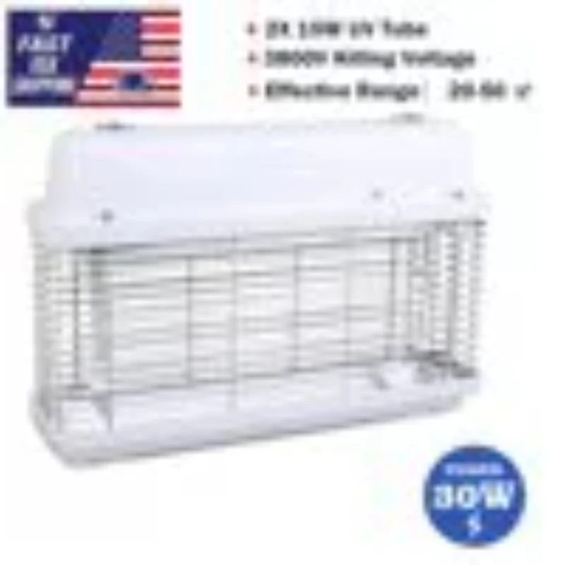 YT 3800V High Voltage UV 30W 365nm Dual UV Tubes Indoor Fly Insect Pest Catcher for Home Office Patio Bedroom Restaurant
YT 3800V High Voltage UV 30W 365nm Dual UV Tubes Indoor Fly Insect Pest Catcher for Home Office Patio Bedroom Restaurant