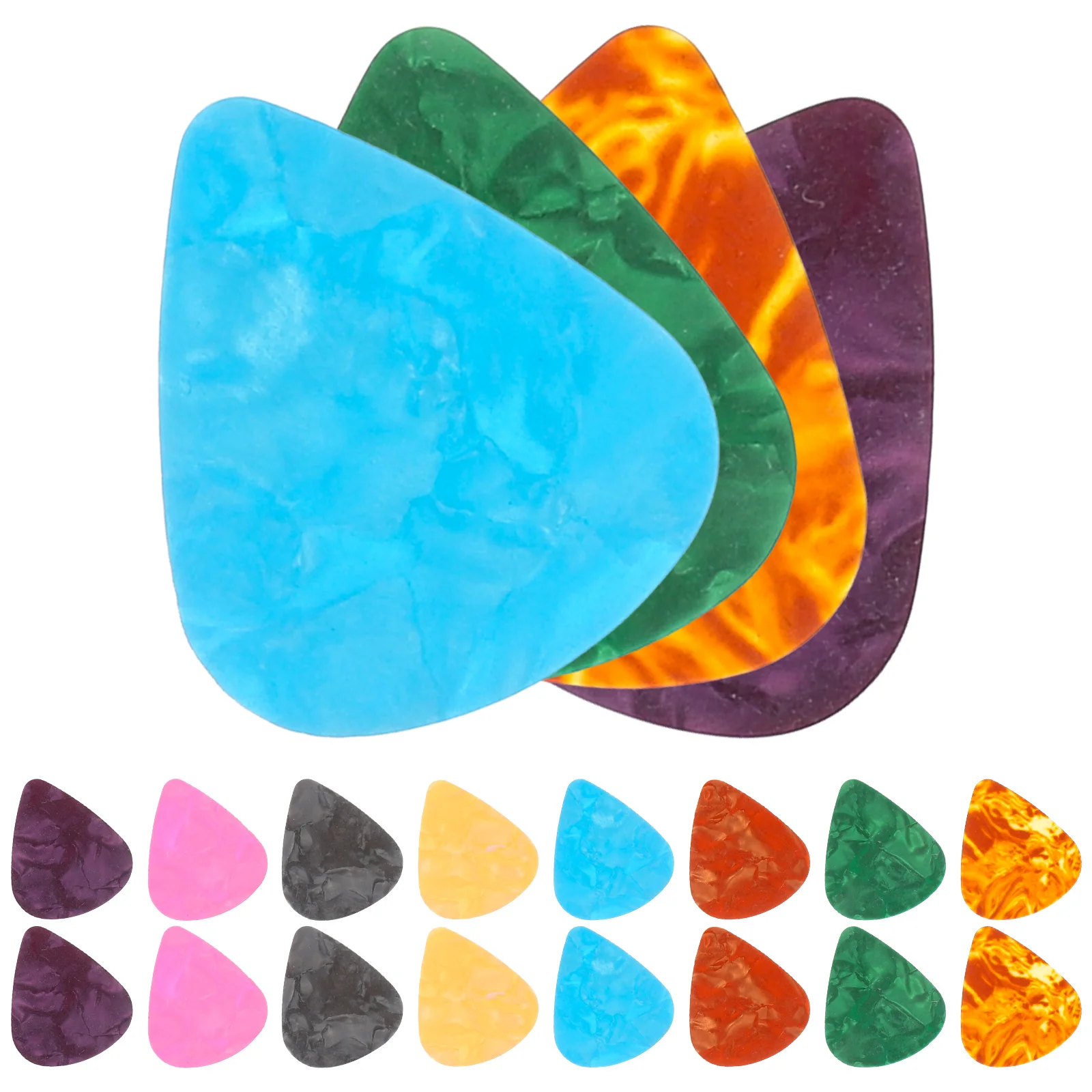 20 Pcs Thick Guitar Pick Picks Cushions Double Sided Tape Bass Grips Silica Gel Electric
20 Pcs Thick Guitar Pick Picks Cushions Double Sided Tape Bass Grips Silica Gel Electric