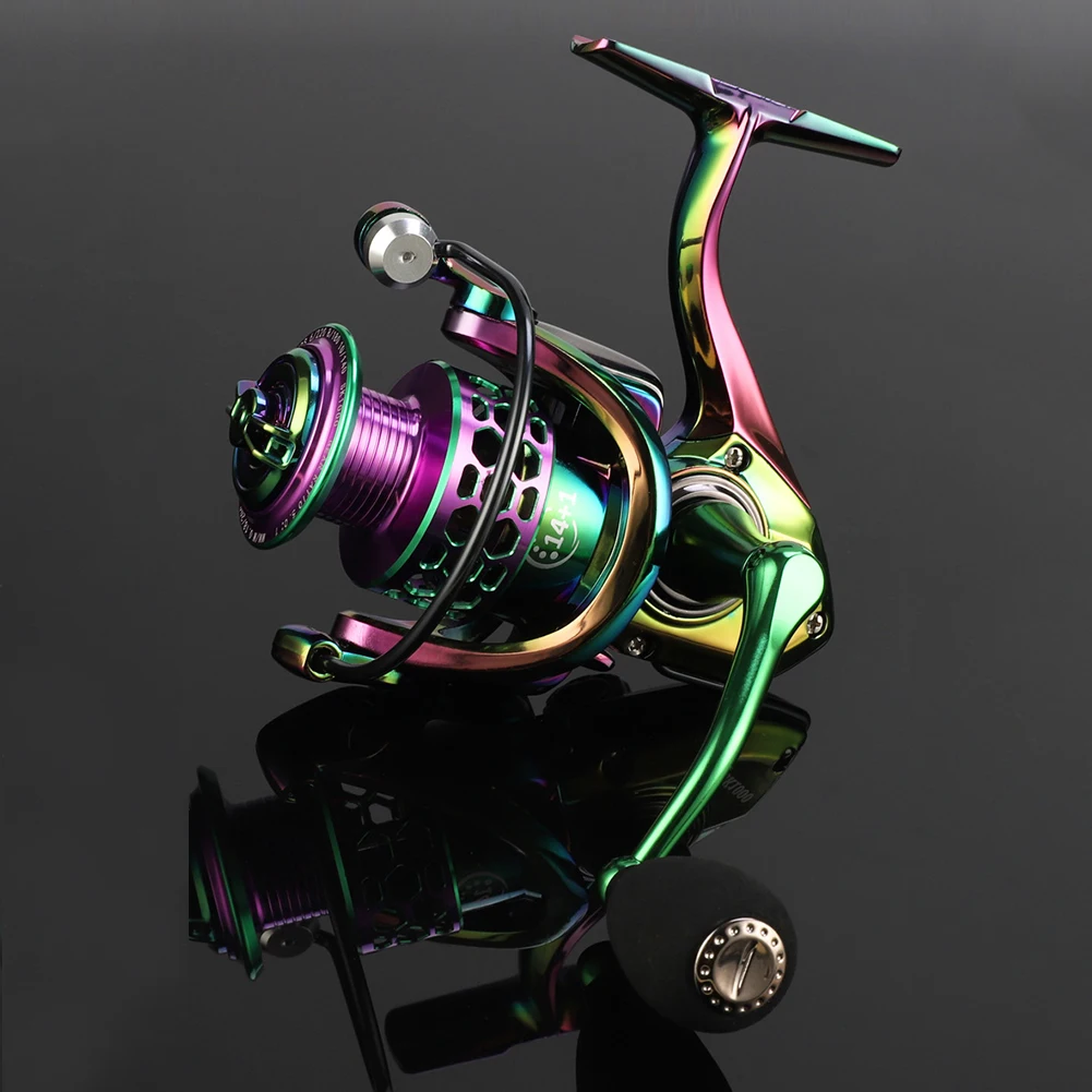 1000-6000 Series Fishing Reel 8-10kg Braking Force Spinning Fishing Reel 14+1 Bearings Right/Left Hand Fish Wheel
1000-6000 Series Fishing Reel 8-10kg Braking Force Spinning Fishing Reel 14+1 Bearings Right/Left Hand Fish Wheel