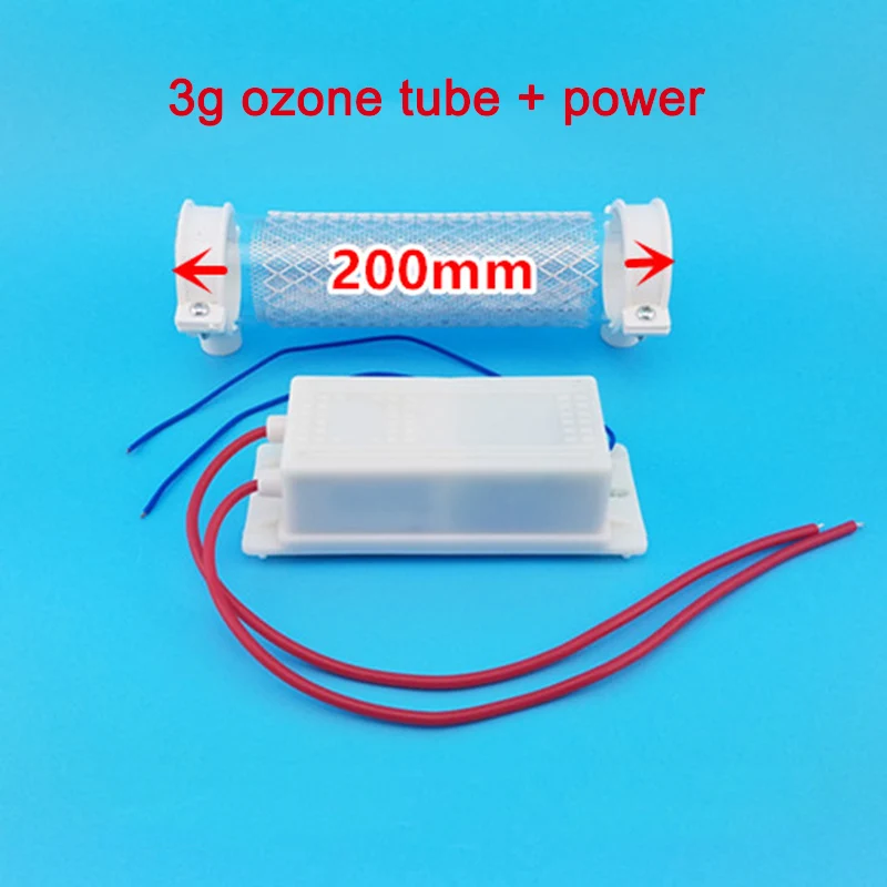 Ozone Generator Accessories 3g Ozone Tube + Power Supply Tube Type Ozone Generator
Ozone Generator Accessories 3g Ozone Tube + Power Supply Tube Type Ozone Generator