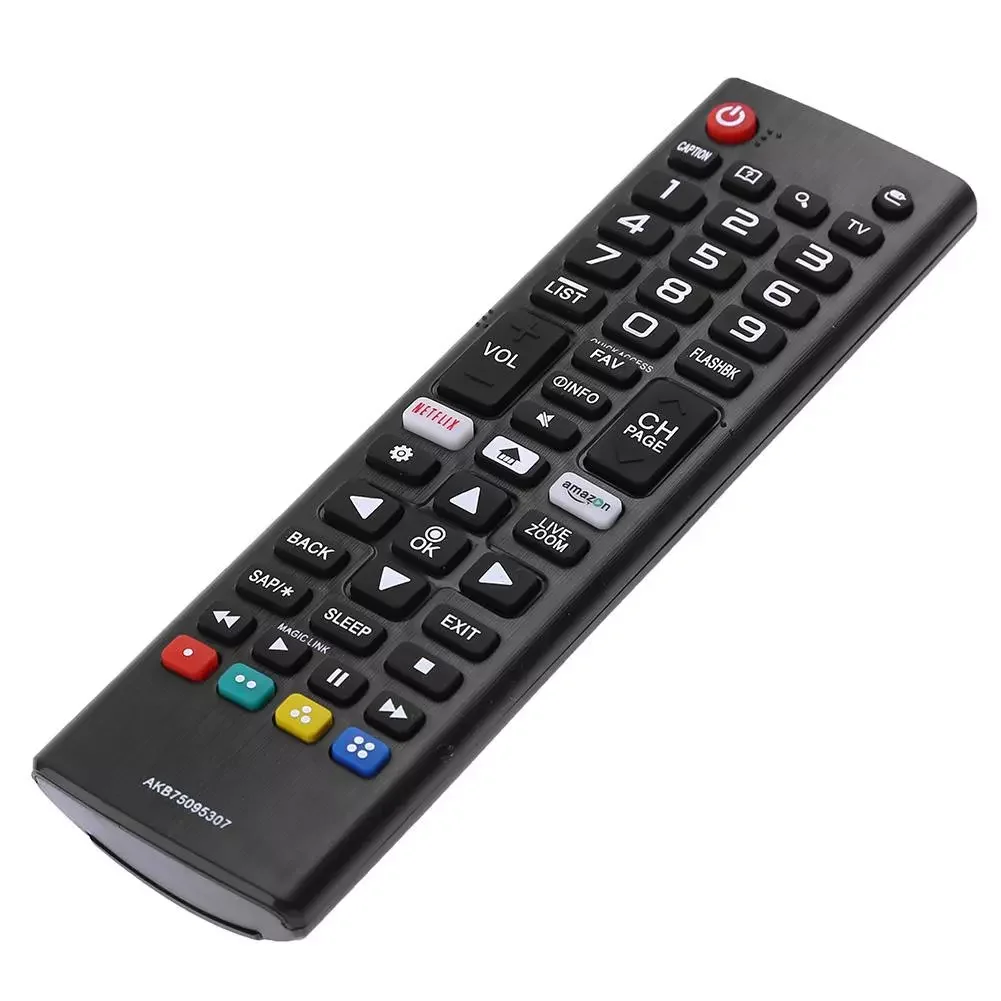 Replacement Universal TV Remote Control AKB75095307/5303 433MHz Learning Remote Control for LG 55LJ550M 32LJ550B Netflix
Replacement Universal TV Remote Control AKB75095307/5303 433MHz Learning Remote Control for LG 55LJ550M 32LJ550B Netflix