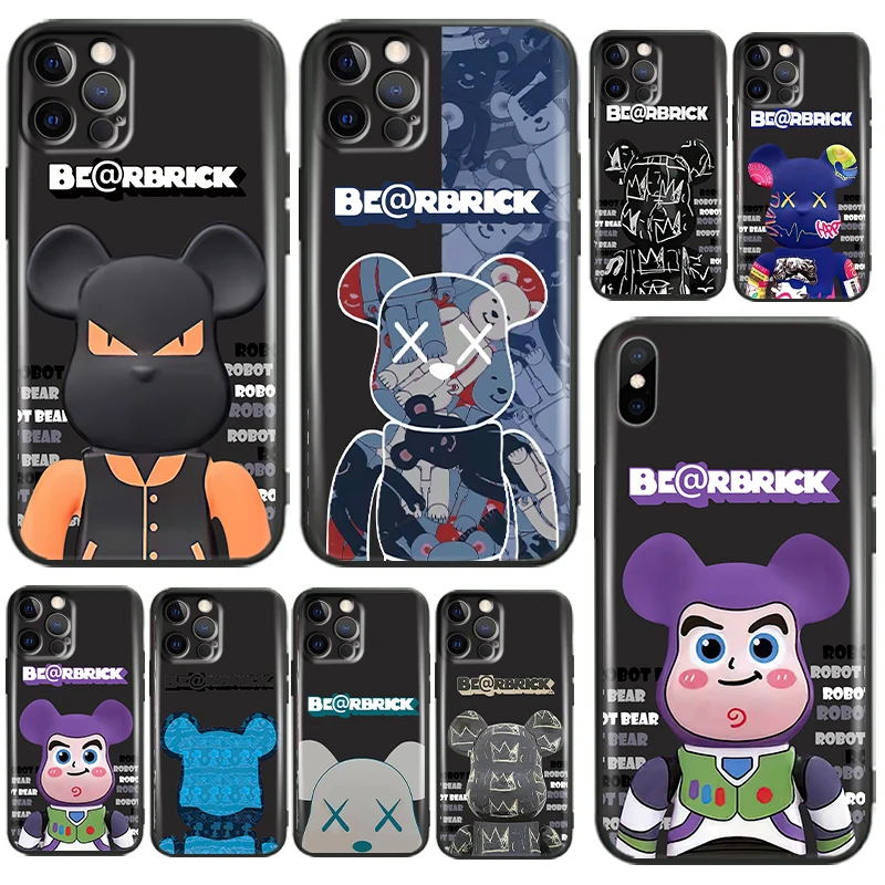 Luxury Fashion Cute Bear For Apple iPhone 11 12 13 Pro Max 12 13 Mini X XR XS Max SE 6 6S 7 8 Plus Phone Case Back TPU Black
Luxury Fashion Cute Bear For Apple iPhone 11 12 13 Pro Max 12 13 Mini X XR XS Max SE 6 6S 7 8 Plus Phone Case Back TPU Black