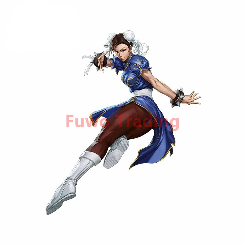 Fuwo Trading Creative Arcade Fighter Chun Li Car Stickers Refrigerator Cartoon PVC Decal Waterproof Windshield VAN Decoration
Fuwo Trading Creative Arcade Fighter Chun Li Car Stickers Refrigerator Cartoon PVC Decal Waterproof Windshield VAN Decoration