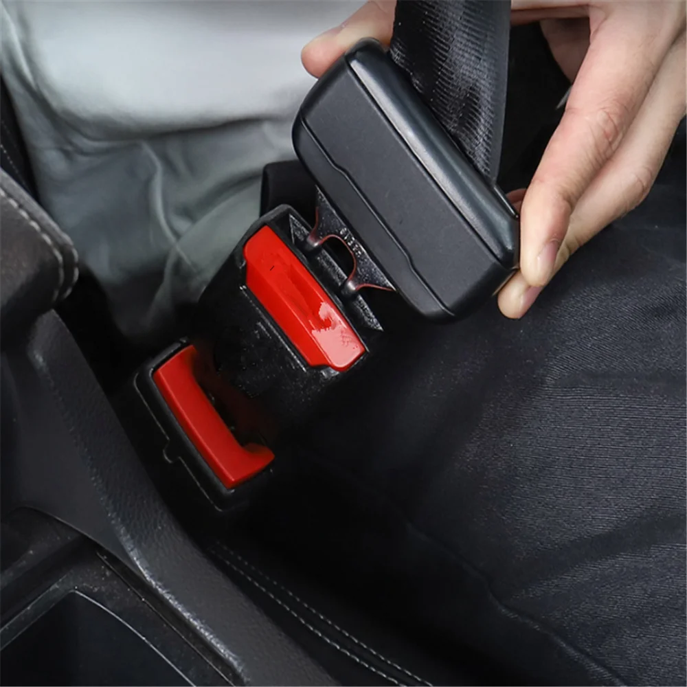 

Car seat belt lock tongue for mini cooper r56 golf mk7 kia ceed renault scenic 2 toyota prius golf mk3 citroen