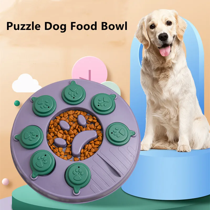 Pet Slow Food Bowl Feeding Dispensing Training Disc Brain-training Tool Interactive Puzzle Funny Small Medium Dogs Pet Supplies
Pet Slow Food Bowl Feeding Dispensing Training Disc Brain-training Tool Interactive Puzzle Funny Small Medium Dogs Pet Supplies