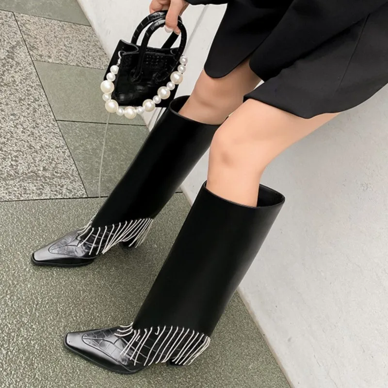 Dilalula 2023 Hot Sale Autumn Winter Knee High Boots Women High Heel Party Shoes Fashion Brand Genuine Leather Shoes Women Boots
Dilalula 2023 Hot Sale Autumn Winter Knee High Boots Women High Heel Party Shoes Fashion Brand Genuine Leather Shoes Women Boots