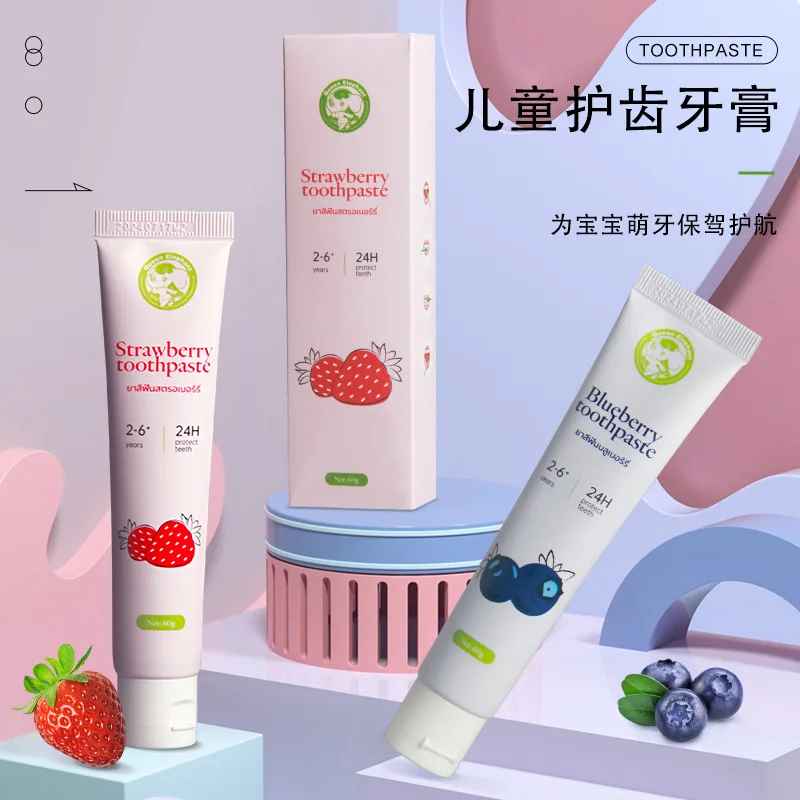 Thai Elephant Children'S Tooth Protection Toothpaste With Chinese Label, No Addition Of Fruit Water, Protecting And Strengthenin
Thai Elephant Children'S Tooth Protection Toothpaste With Chinese Label, No Addition Of Fruit Water, Protecting And Strengthenin