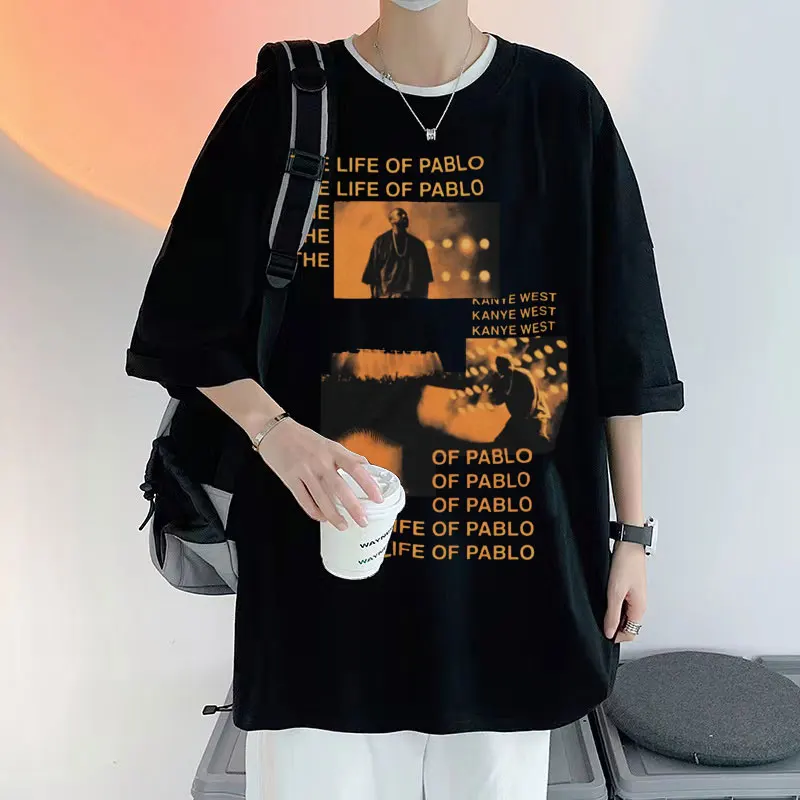 THE LIFE OF PABLO Kanye West Graphics Print Tshirt Summer Men Women Hip Hop Fashion Oversized T-shirts Mens Tees Crewneck Tops
THE LIFE OF PABLO Kanye West Graphics Print Tshirt Summer Men Women Hip Hop Fashion Oversized T-shirts Mens Tees Crewneck Tops