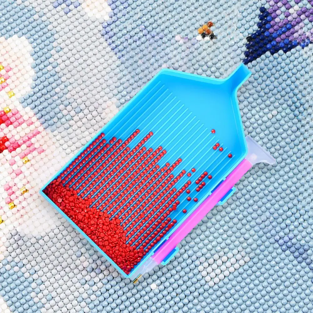 Beads Sorting Holders Handwork Cross Stitch Embroidery Rhinestone Storage Tool Large 2 Colors Beads Sorting Trays for School
Beads Sorting Holders Handwork Cross Stitch Embroidery Rhinestone Storage Tool Large 2 Colors Beads Sorting Trays for School