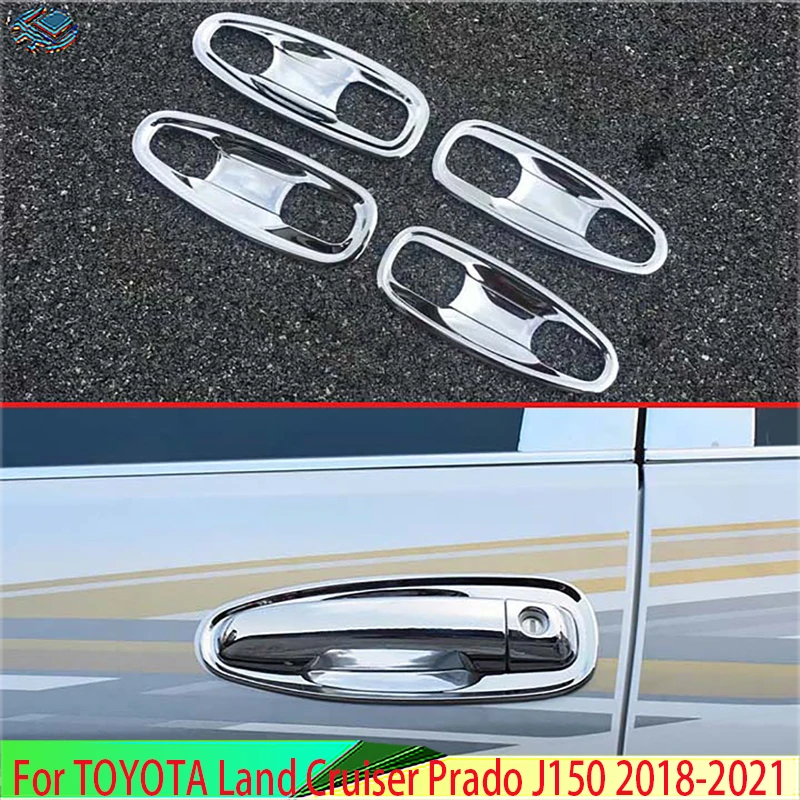 Декоративные аксессуары для TOYOTA Land Cruiser Prado J150 2018-2021, Хромированная Крышка Дверной чаши из АБС-пластика
Декоративные аксессуары для TOYOTA Land Cruiser Prado J150 2018-2021, Хромированная Крышка Дверной чаши из АБС-пластика