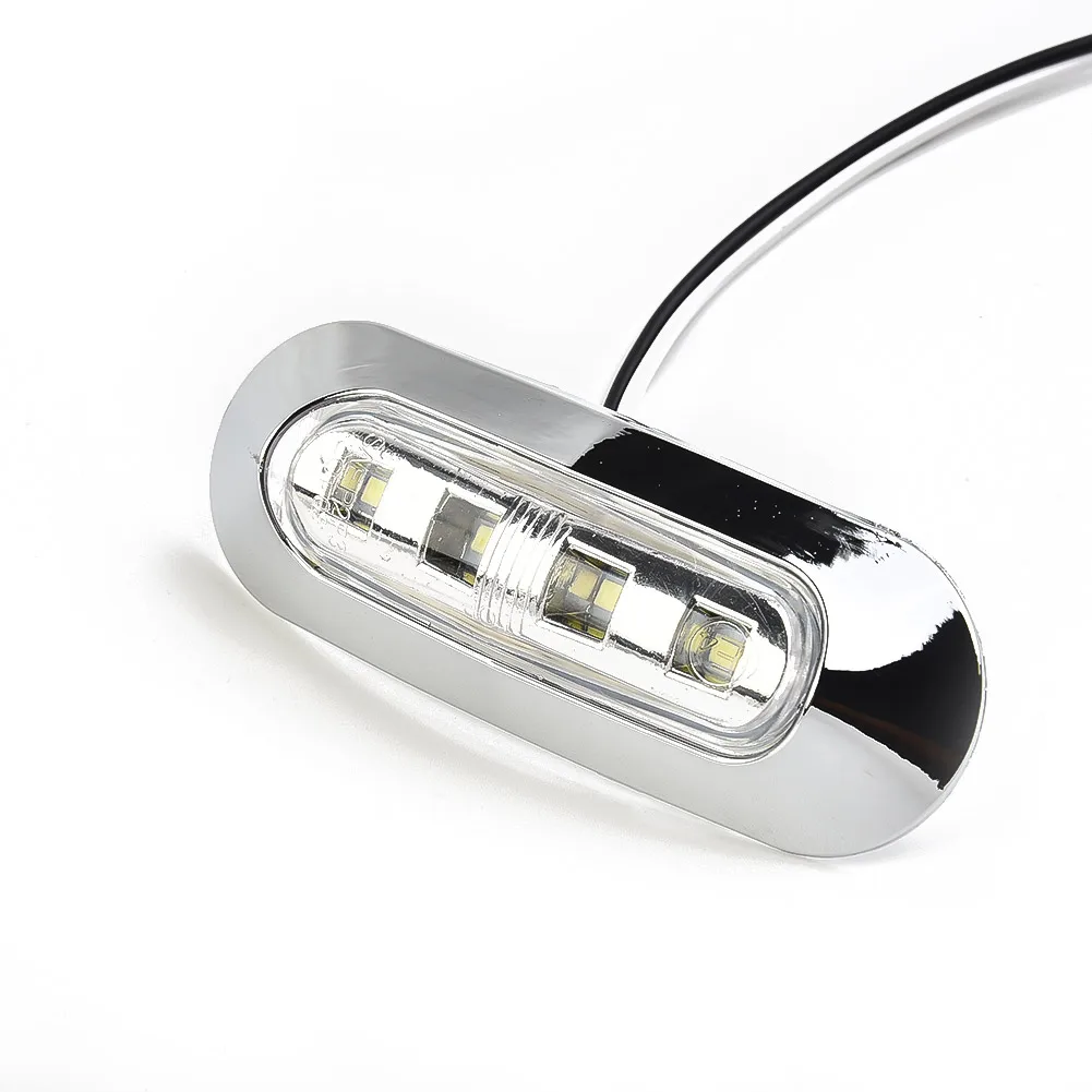 Universial LED Lights Stair Light Courtesy Lights Marine Boat PC Lens Set Walkway White 12V -24V 5pcs ABS Housing
Universial LED Lights Stair Light Courtesy Lights Marine Boat PC Lens Set Walkway White 12V -24V 5pcs ABS Housing