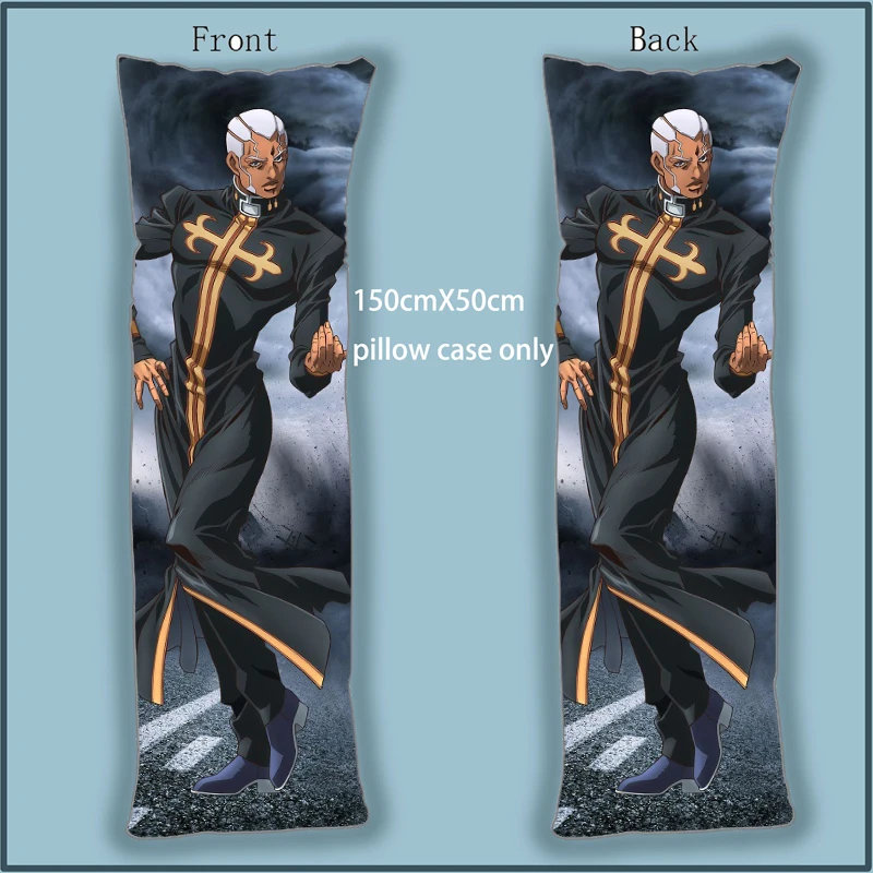 Наволочка на подушку аниме Dakimakura, чехол с невероятными приключениями Джоджо Энрико пучи, аксессуары для украшения дома 150x50 см
Наволочка на подушку аниме Dakimakura, чехол с невероятными приключениями Джоджо Энрико пучи, аксессуары для украшения дома 150x50 см