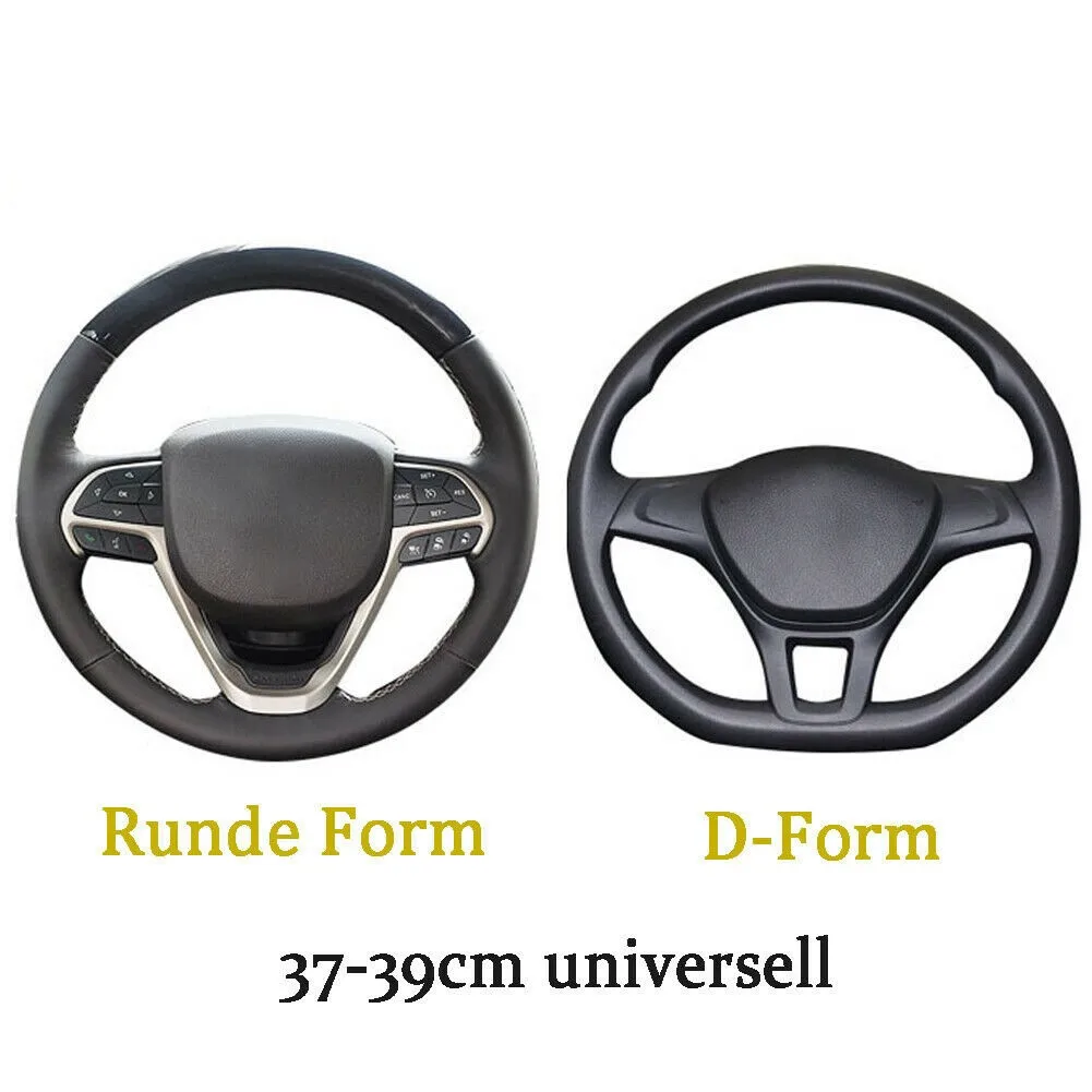 37-38cm Car Steering Wheel Cover Black Steering Wheel Protective Cover Universal Suitable For Most Models Decorate You Car
37-38cm Car Steering Wheel Cover Black Steering Wheel Protective Cover Universal Suitable For Most Models Decorate You Car