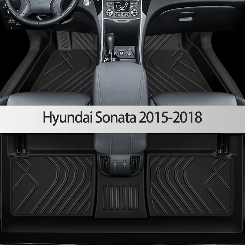 Custom TPE Car Floor Mats For Hyundai Sonata 2015 2016 2017 2018 Waterproof Auto Accessories Interior Carpet 
Custom TPE Car Floor Mats For Hyundai Sonata 2015 2016 2017 2018 Waterproof Auto Accessories Interior Carpet