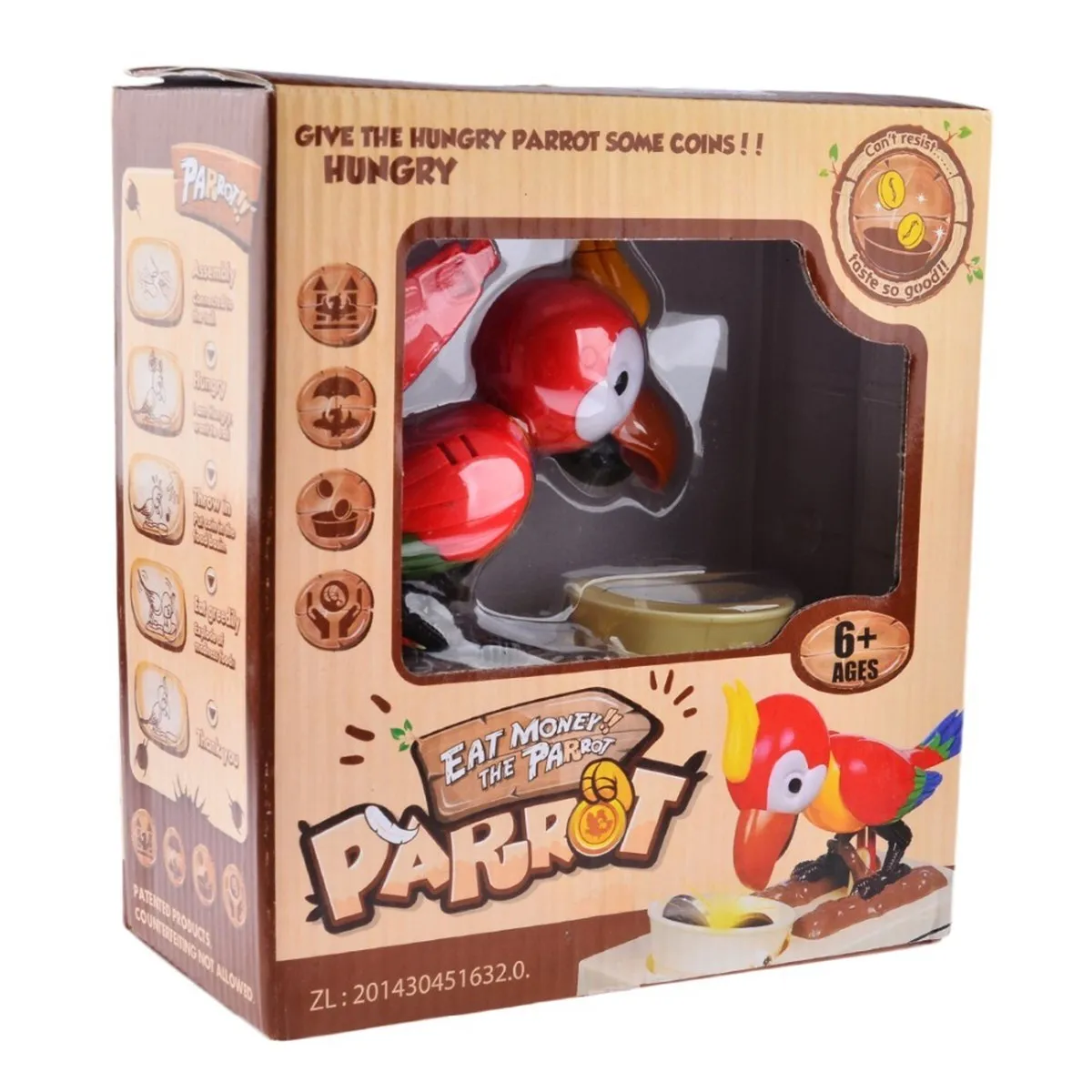Parrot Piggy Bank Money-Eating Parrot Piggy Bank Ergonomic Design Practical Products
Parrot Piggy Bank Money-Eating Parrot Piggy Bank Ergonomic Design Practical Products