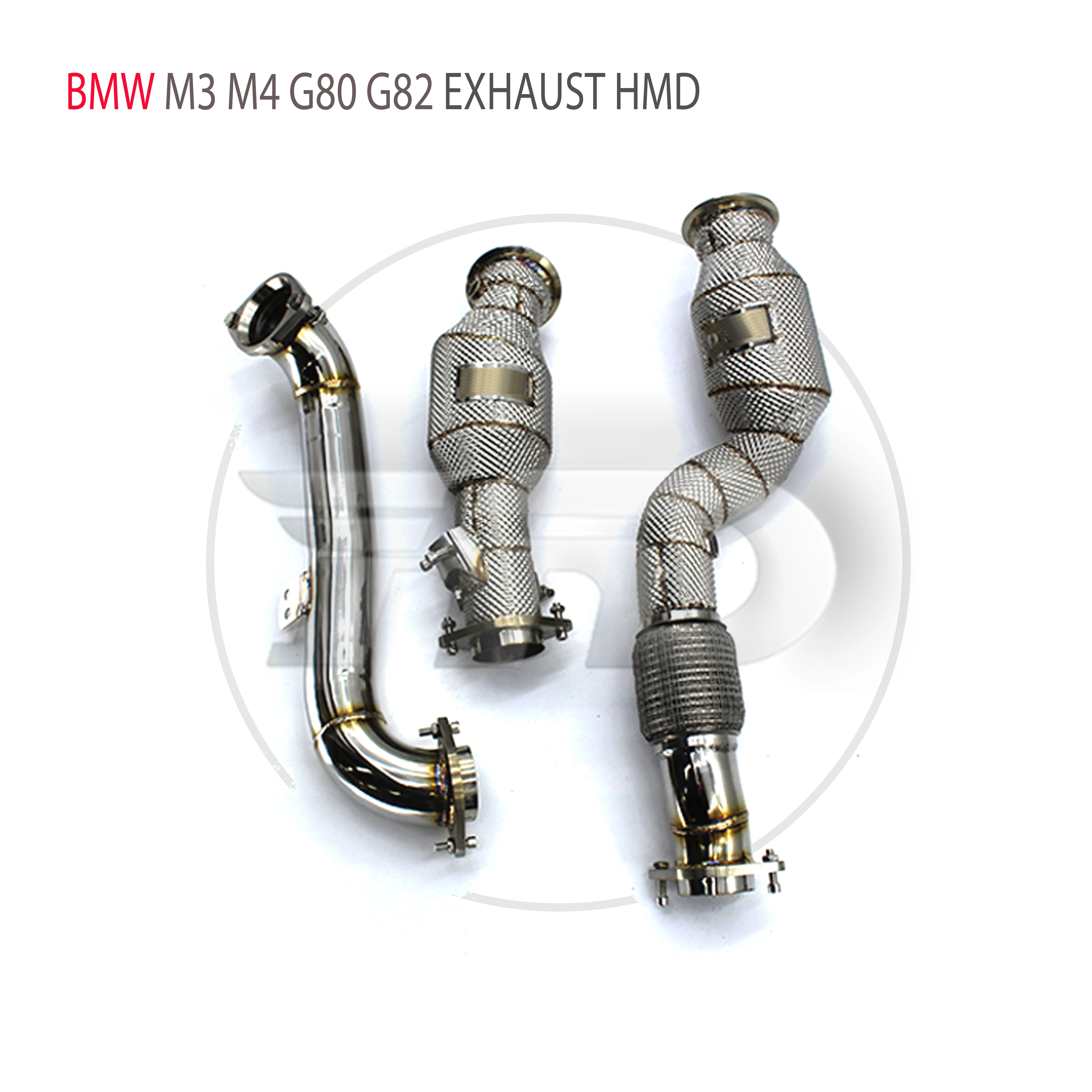 HMD Exhaust Assembly High Flow Performance Downpipe for BMW M3 M4 Competitio G80 G82 S58 Engine 3.0T Car Accessories
HMD Exhaust Assembly High Flow Performance Downpipe for BMW M3 M4 Competitio G80 G82 S58 Engine 3.0T Car Accessories