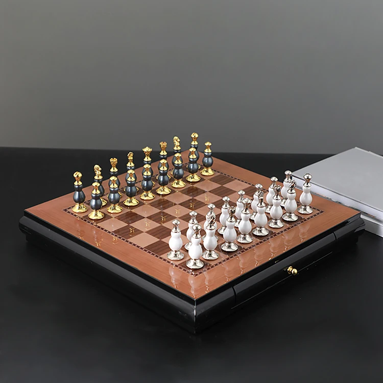 Decorative Chess Board Luxury Wooden Chess Set International Wood Board Chess Games
Decorative Chess Board Luxury Wooden Chess Set International Wood Board Chess Games