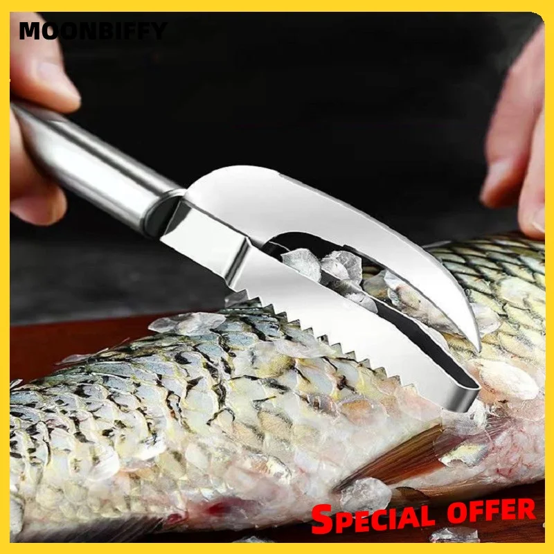 2in 1 Multifunctional Fish Scale Planer Tool Fishing Knife Cleaning Tools Kitchen Cooking Accessorie Cocina Gadgets Chef Cuisine
2in 1 Multifunctional Fish Scale Planer Tool Fishing Knife Cleaning Tools Kitchen Cooking Accessorie Cocina Gadgets Chef Cuisine