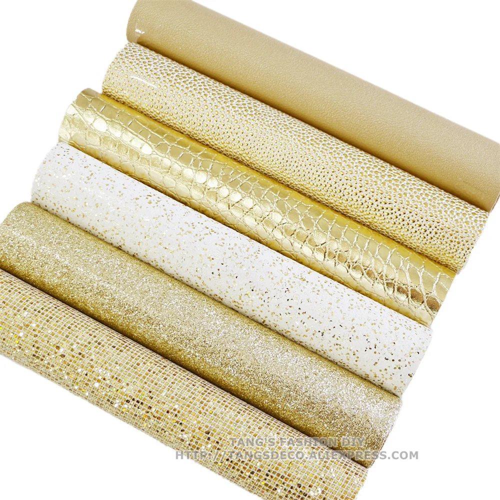 6pcs/Set---20X22CM Light Gold Color Mix Style DIY Synthetic Faux PU Leather Set
6pcs/Set---20X22CM Light Gold Color Mix Style DIY Synthetic Faux PU Leather Set