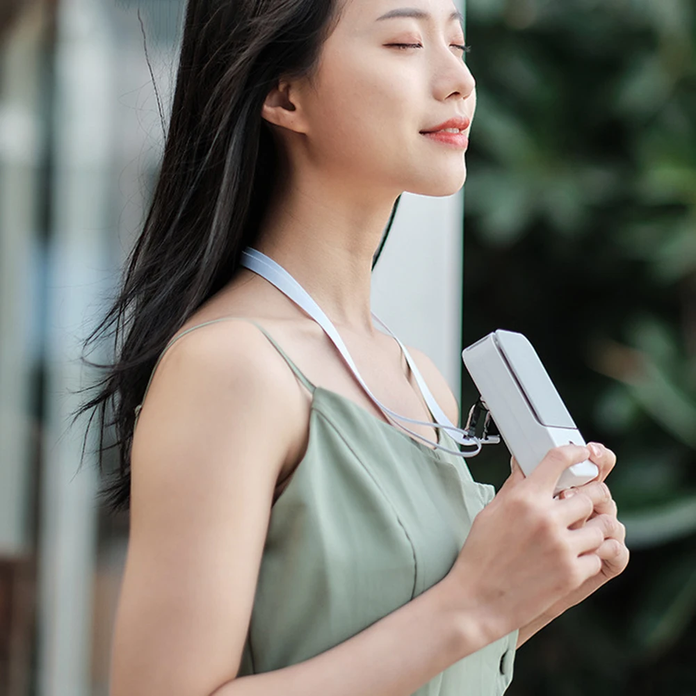 Mini Digital Display Hanging Neck Fan Portable USB Creative Desktop Handheld Fan
Mini Digital Display Hanging Neck Fan Portable USB Creative Desktop Handheld Fan