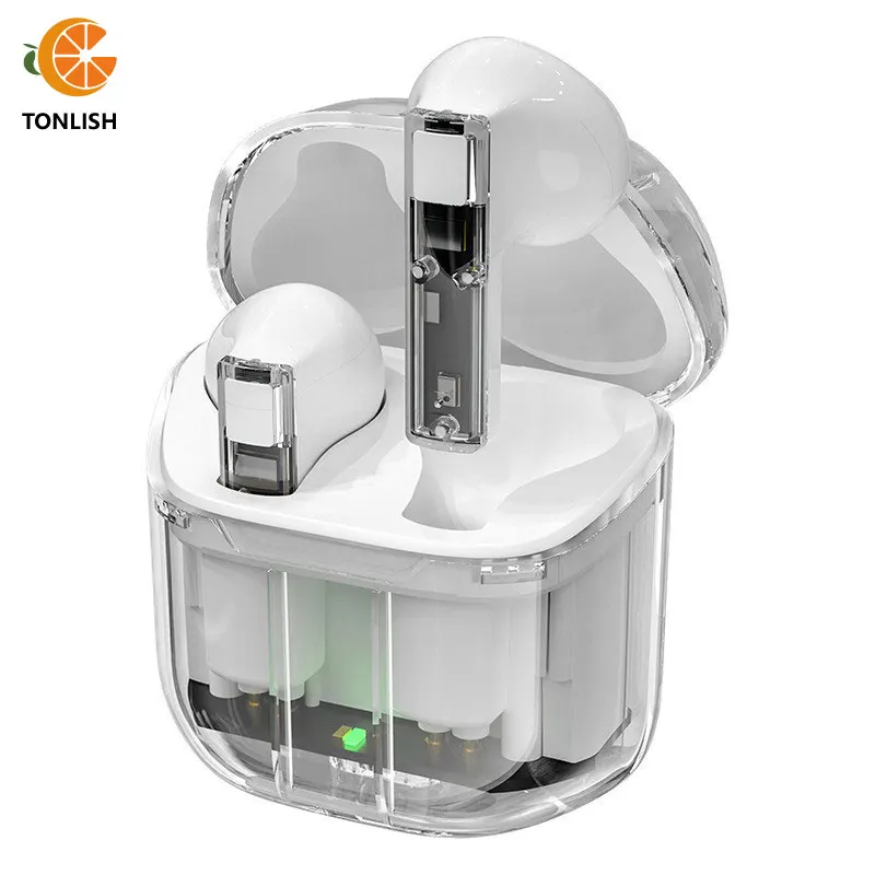 TONLISH YX-06 Transparent Gaming Bluetooth 5.3 Headset In-Ear Sports Esports ENC Noise-Canceling TWS Stereo Bluetooth Headset
TONLISH YX-06 Transparent Gaming Bluetooth 5.3 Headset In-Ear Sports Esports ENC Noise-Canceling TWS Stereo Bluetooth Headset