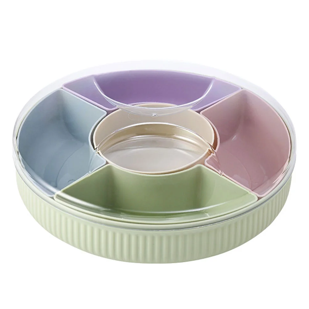 Compartment Box Lid Snack Plate Food Serving Desktop Fruit Multi-grid Living Room Container
Compartment Box Lid Snack Plate Food Serving Desktop Fruit Multi-grid Living Room Container
