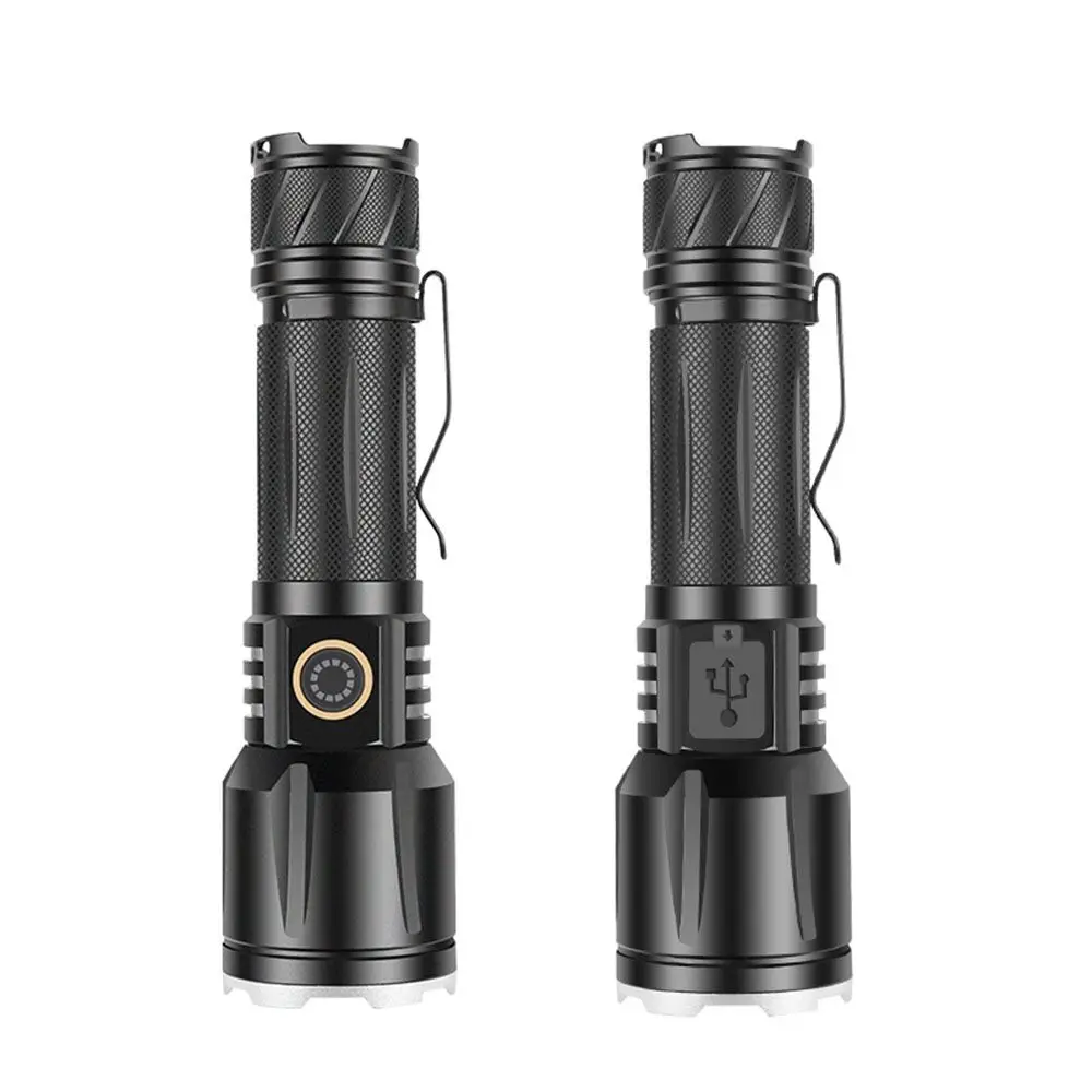 Xhp160 strong light tactical flashlight type-C rechargeable aluminum alloy zoom strong light flashlight
Xhp160 strong light tactical flashlight type-C rechargeable aluminum alloy zoom strong light flashlight