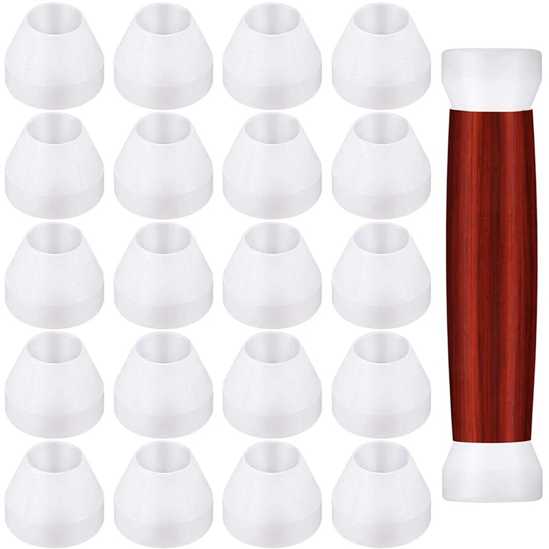 20Pcs Pen Holder White Pen Holder Non-Stick Durable Pen Holder Synthetic Bushing For CA Polishing Pen Turn
20Pcs Pen Holder White Pen Holder Non-Stick Durable Pen Holder Synthetic Bushing For CA Polishing Pen Turn