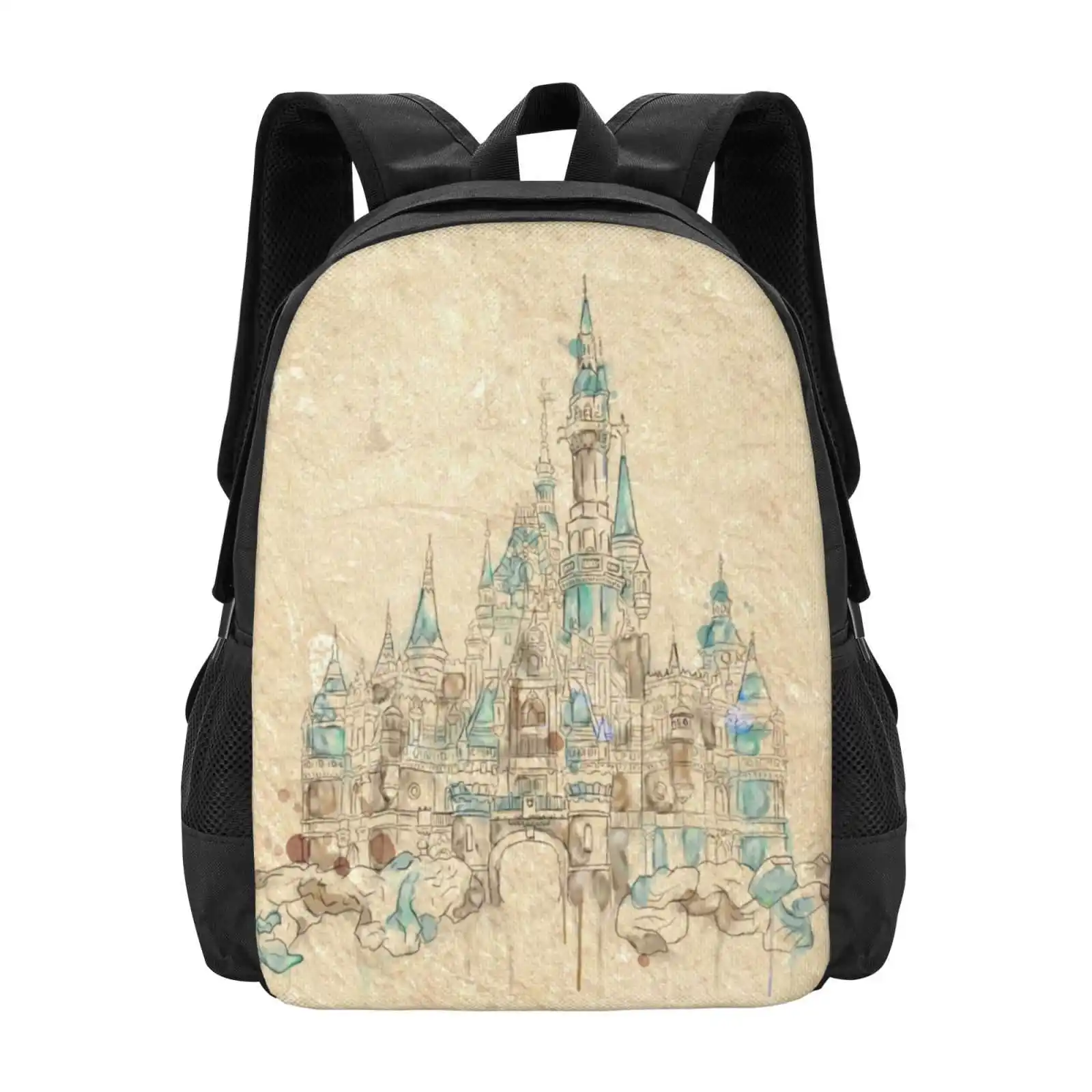Enchanted Storybook Castle 3D Print Design Backpack Student Bag Shanghai Enchanted Castle Walt Princess Fairytale World
Enchanted Storybook Castle 3D Print Design Backpack Student Bag Shanghai Enchanted Castle Walt Princess Fairytale World