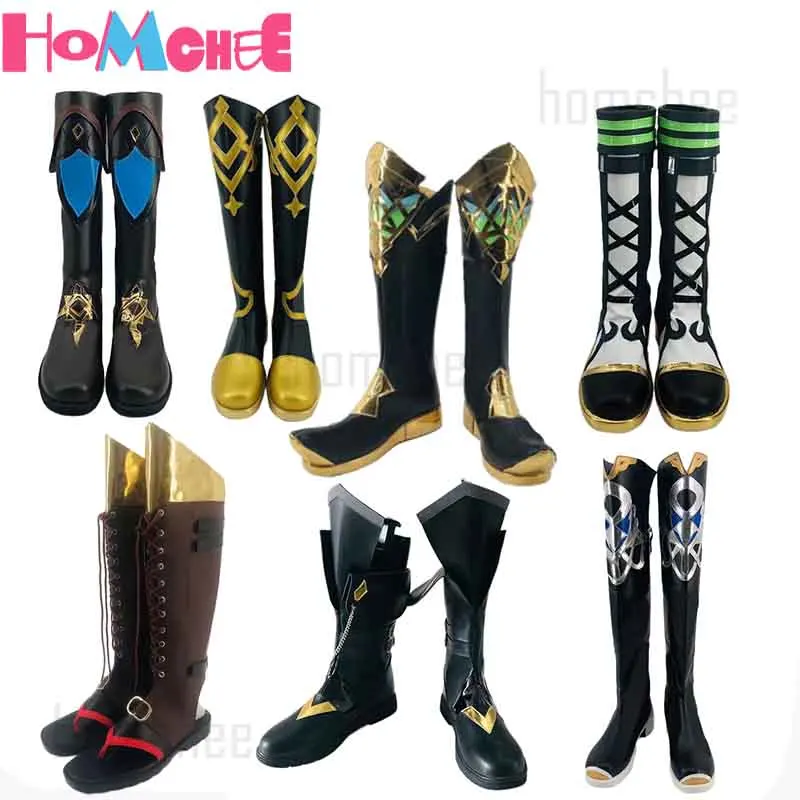 Anime Game Genshin Impact Kaeya Shoes Alhaitham Traveler Aether Tartaglia Albedo Thoma Cosplay Genshin Tighnari Shoe Size 34-46
Anime Game Genshin Impact Kaeya Shoes Alhaitham Traveler Aether Tartaglia Albedo Thoma Cosplay Genshin Tighnari Shoe Size 34-46