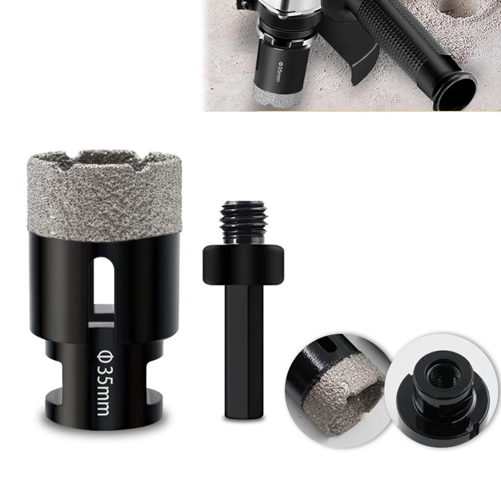 Hex Shank Adapter Diamond Hole Saw Porcelain Tile Granite Marble Stone Masonry Brick 2pcs Black Hex Shank Durable
Hex Shank Adapter Diamond Hole Saw Porcelain Tile Granite Marble Stone Masonry Brick 2pcs Black Hex Shank Durable