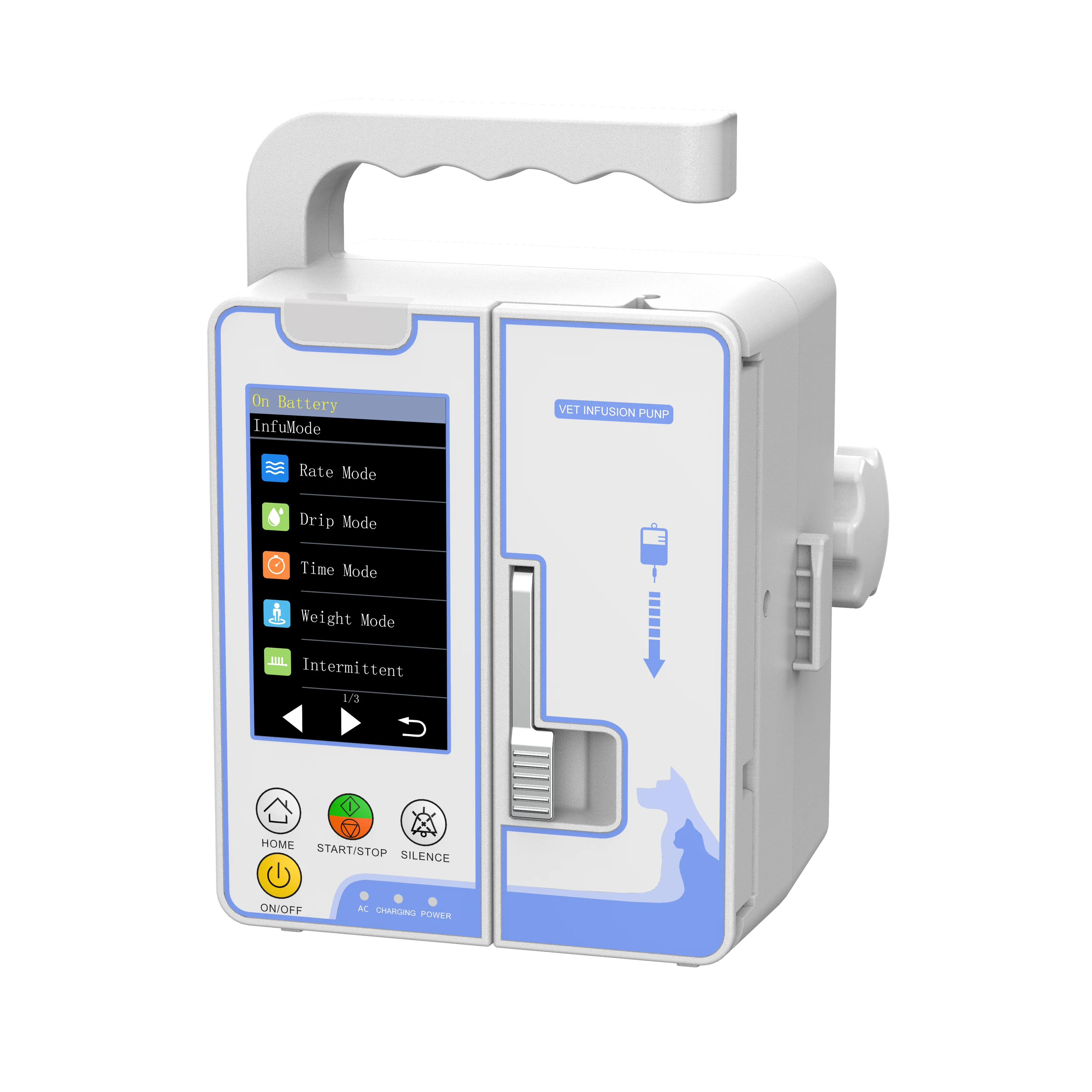 Veterinary Medical Equipment Electric Syringe Infusion Pump Animal Vet Clinic Touch Screen Infusion pump
Veterinary Medical Equipment Electric Syringe Infusion Pump Animal Vet Clinic Touch Screen Infusion pump
