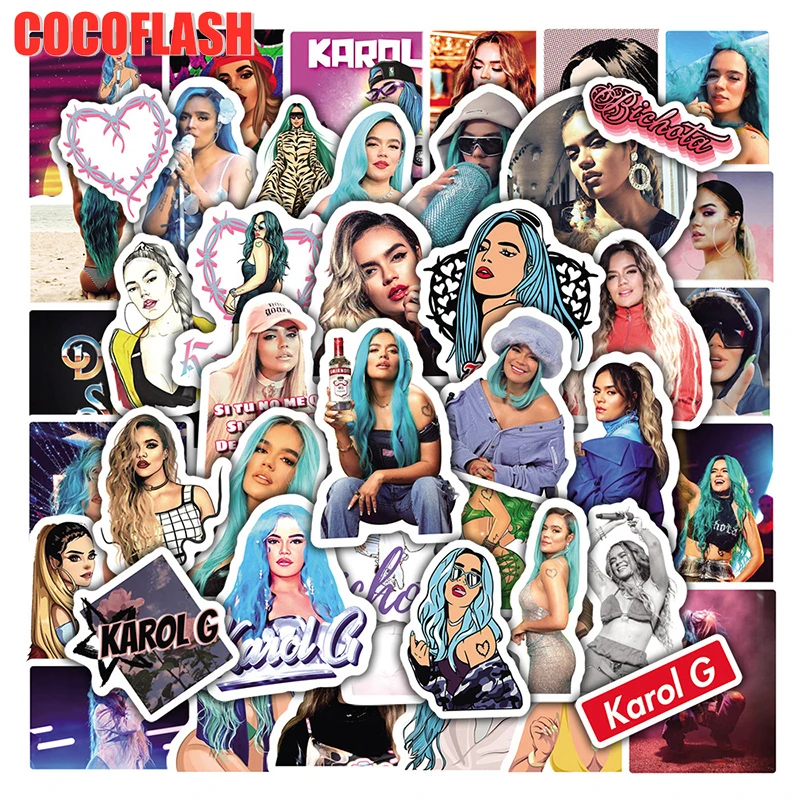 10/50Pcs/lot Karol G Latin Singer Cartoon Sexy Graffiti Stickers For Diy Kids Laptop Phone Luggage Case Skateboard Guitar
10/50Pcs/lot Karol G Latin Singer Cartoon Sexy Graffiti Stickers For Diy Kids Laptop Phone Luggage Case Skateboard Guitar